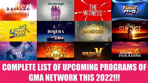 List of GMA Network original programming .